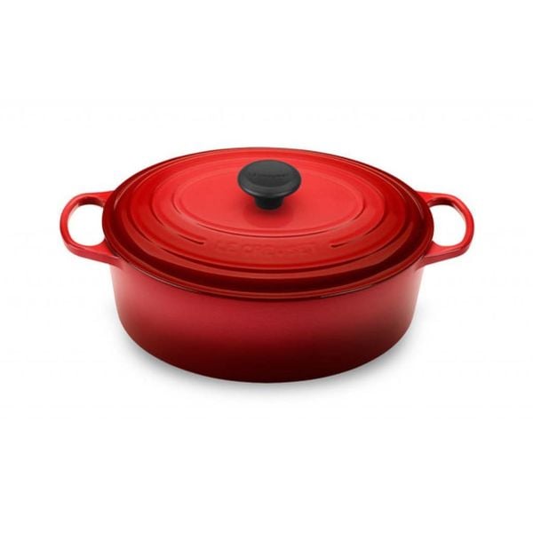 Le Creuset 4.7L Oval French Oven Cherry