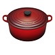 Cocotte ronde 12 L Le Creuset  Cerise