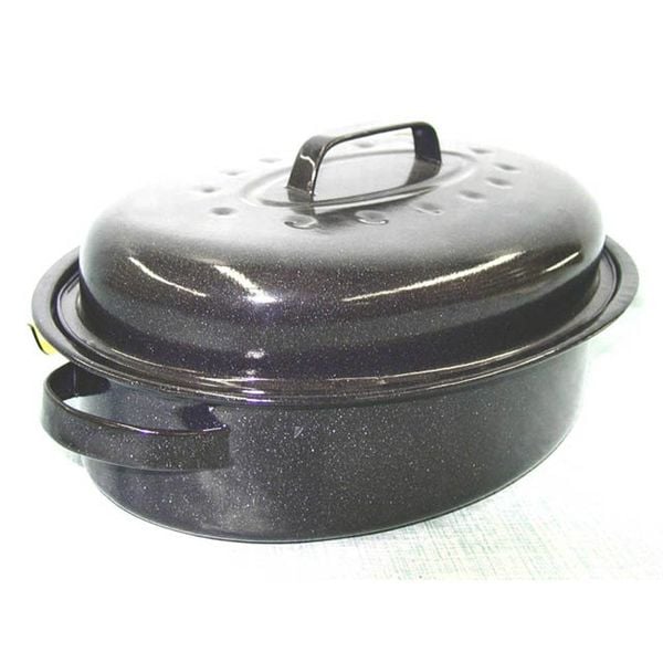 Henle Pro Oval Enamel Roaster