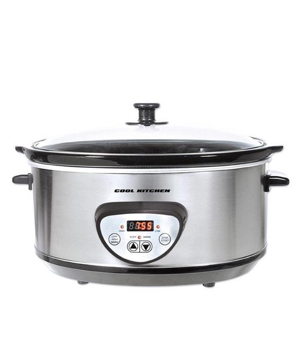 Cool Kitchen Pro Cool Kitchen Pro Stainless Steel Digital Slow Cooker 6,5 L