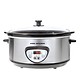 Mijoteuse numérique en acier inoxydable de Cool Kitchen Pro 6.5 L