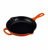 Le Creuset Poêle en fonte 30 cm avec poignée d'assistance Le Creuset Flamme