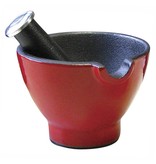 Le Cuistot Le Cuistot Mortar and Pestle Red