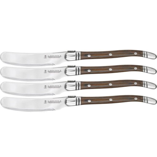 Trudeau Trudeau Set of 4 Laguiole Cheese Spreaders