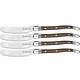 Trudeau Set of 4 Laguiole Cheese Spreaders