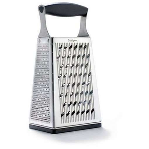 Cuisipro Râpe à quatre côtés en acier inoxydable de Cuisipro