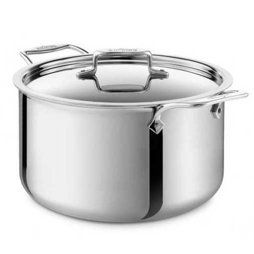 All-Clad Marmite avec couvercle D5 polie 7,6L  de All Clad