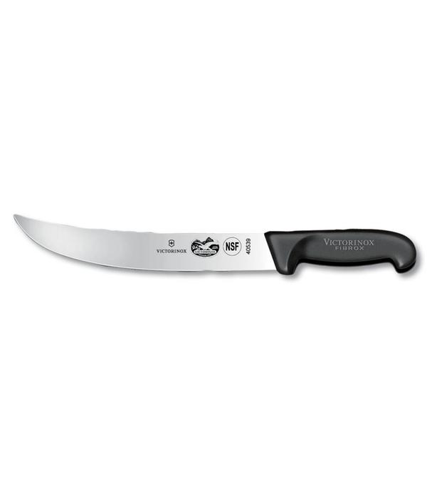 Victorinox Couteau boucher de 25 cm poignée Fibrox de Victorinox