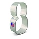 Ann Clark Cookie Cutter Number 8 3"