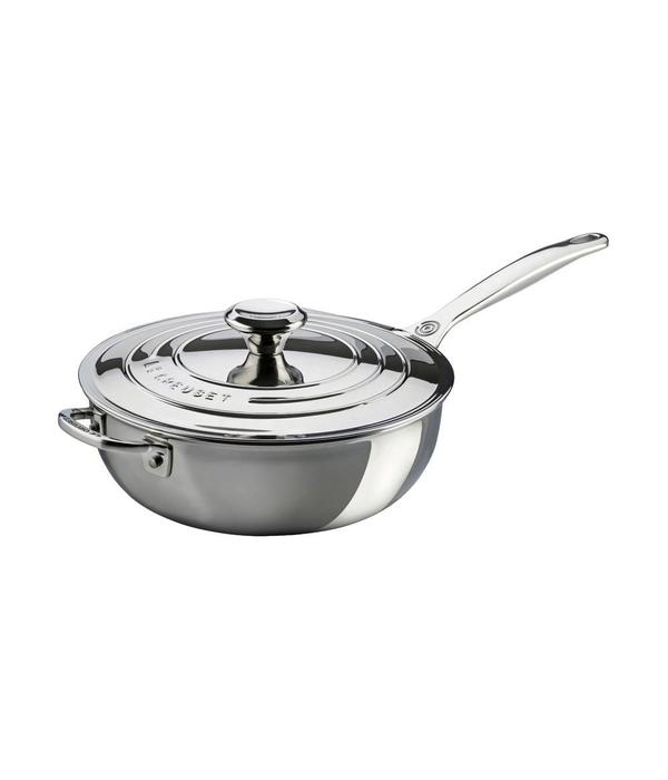 Le Creuset Sauteuse du chef en acier inoxydable Le Creuset 3,3L