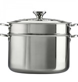 Le Creuset Le Creuset Stainless Steel Stock pot with Pasta Insert