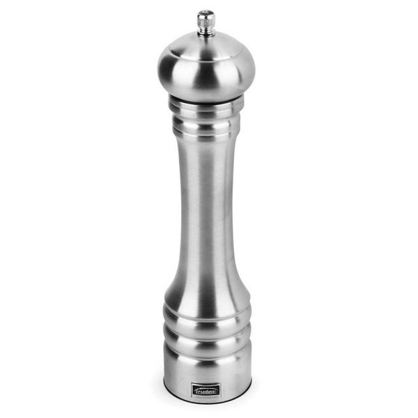 Trudeau Plus Pepper Chrome Graviti Mill, 8, Silver  