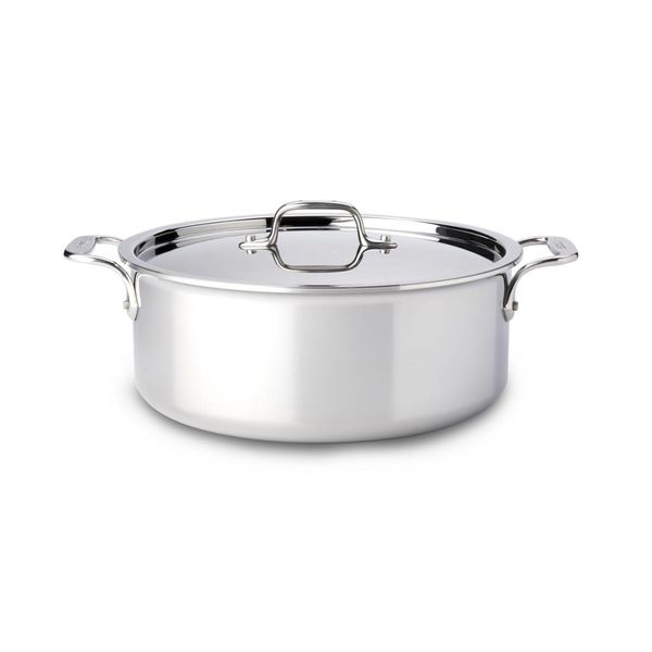 All-Clad Stainless Steel Stock Pot with Lid 5,7 L