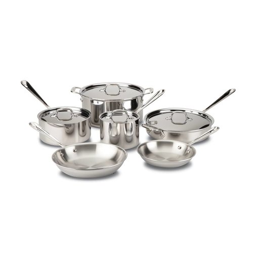 All-Clad All-Clad Stainless Steel 10-Piece Set