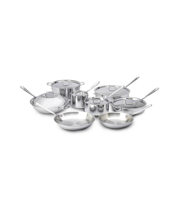 All-Clad All-Clad Stainless Steel 14-Piece Set