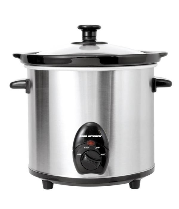 Cool Kitchen Pro Stainless Steel Slow Cooker Ares Kitchen And