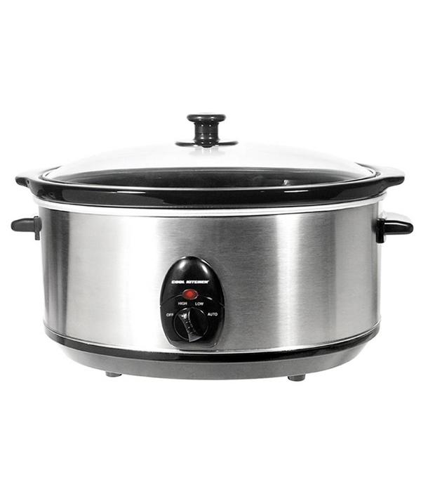 Cool Kitchen Pro Stainless Steel Slow Cooker Ares Kitchen And