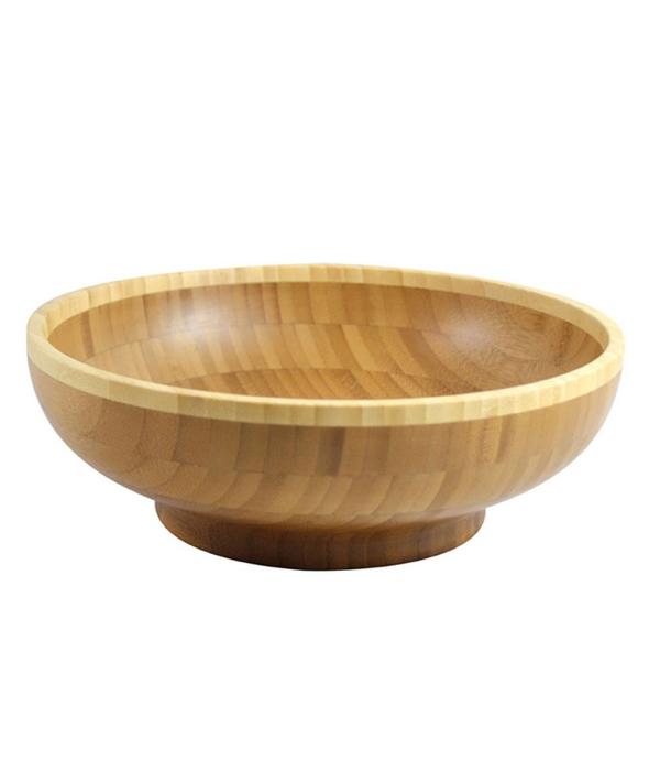 Green Bamboo Salad Bowl