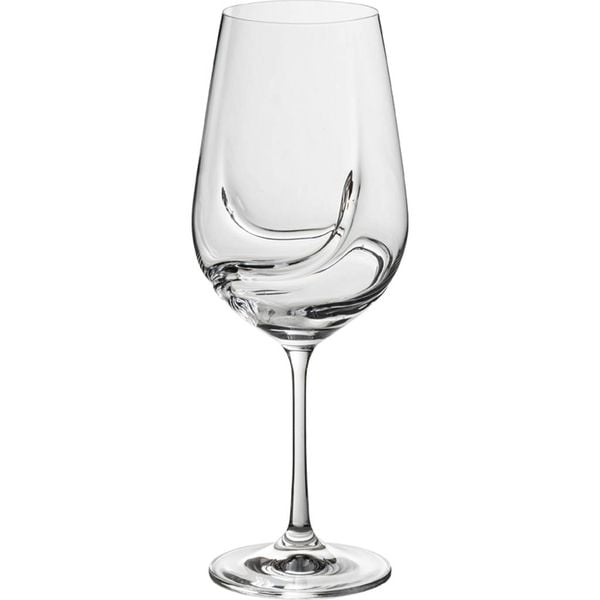 Trudeau Set of 2 Bordeaux Oxygen Wine Glasses