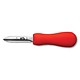Couteau à huitre style New Haven avec SuperGrip rouge de Victorinox
