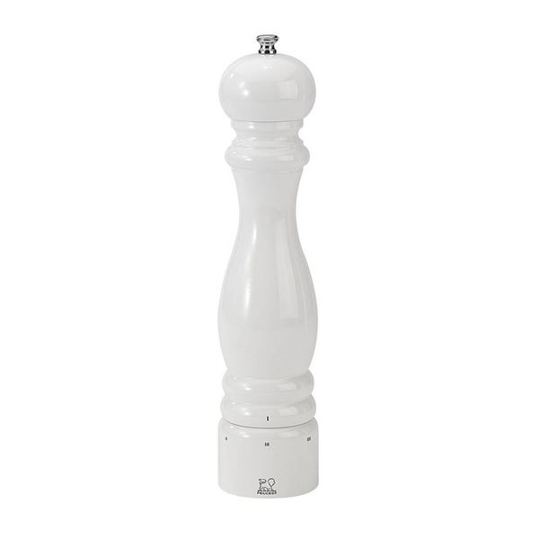 Peugeot Paris u'Select White Lacquer Salt Mill 30 cm