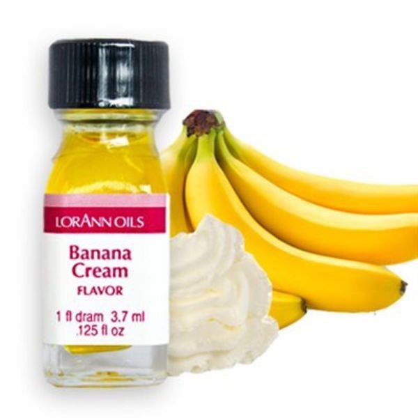 Arôme en huile crème de banane 3,7 ml de Lorann Oil