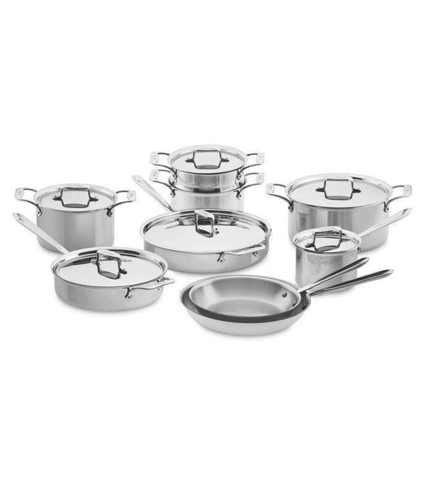 All-Clad All-Clad d5 Polished Stainless 15-Piece Set