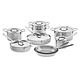 All-Clad d5 Polished Stainless 15-Piece Set