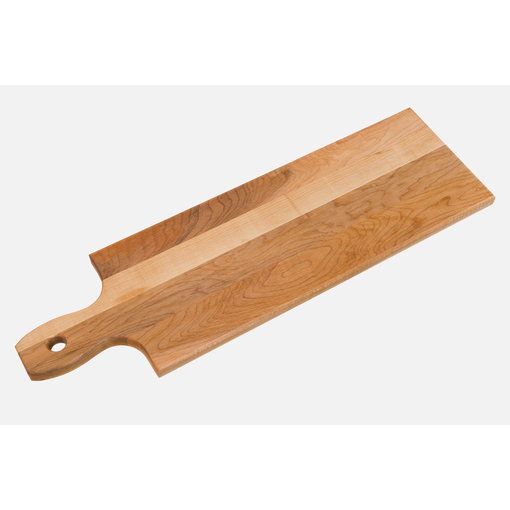 Planches Labell Labell Boards 6 x 20" Maple Bread board with handle