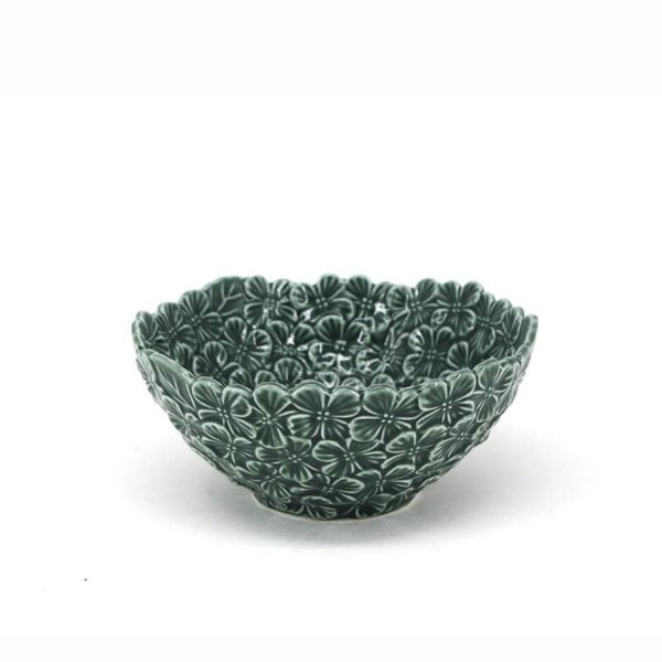 BIA 'Bouquet' Small Textured Bowl Teal