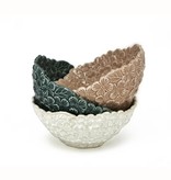 BIA Cordon Bleu BIA 'Bouquet' Small Textured Bowl Teal