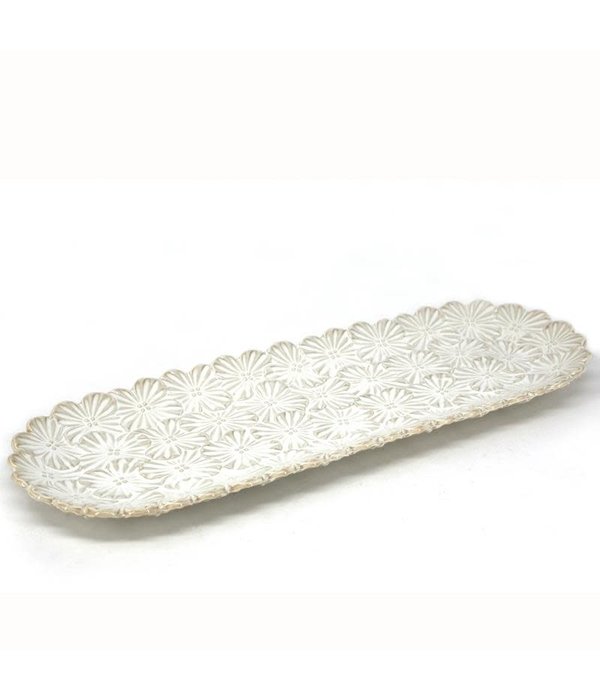 BIA Cordon Bleu BIA 'Bouquet' Textured Oblong Serving Platter