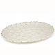Bouquet Plateau de service oval texturé de BIA