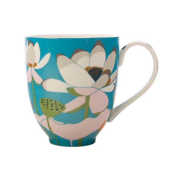 Maxwell & Williams ''Lotus" Aqua Mug 350ML