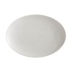 Assiette 30x22cm ovale ''White Basics'' de Maxwell & Williams