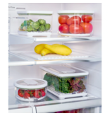 iDesign iDesign iD Fresh Small Rectangle Produce Storage Bowl