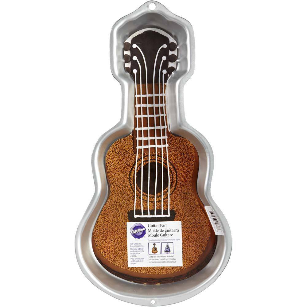 Moule A Gateau En Forme De Guitare De Wilton Ares Accessoires De Cuisine