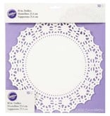 Wilton Wilton 25.4cm Round Grease-Proof White Doilies