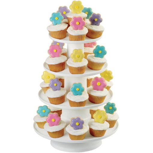 Wilton Wilton Stacked 4-Tier Cupcake and Dessert Tower