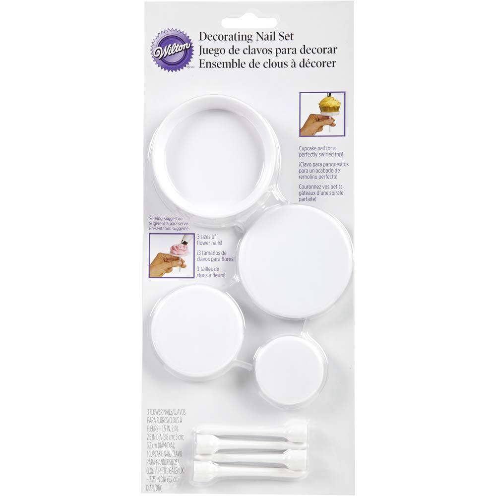 Wilton Decorating Flower Nail Set Ares Kitchen And Baking Supplies