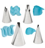 Wilton Wilton Ruffles Piping Tip Set