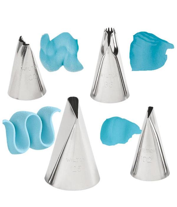 Wilton Wilton Ruffles Piping Tip Set