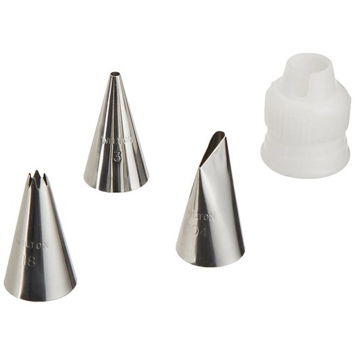 Wilton Wilton 4-Piece Tip and Coupler Set