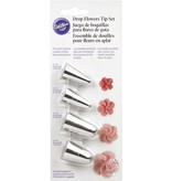 Wilton Wilton Drop Flowers Piping Tip Set