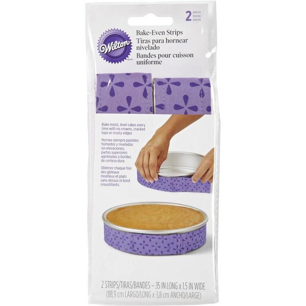 Wilton 2 Piece Bake-Even Strip Set