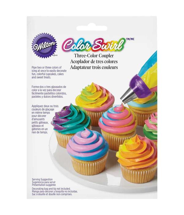 Wilton Coupleur à 3-couleurs "Color Swirl" de Wilton