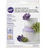 Wilton Wilton Gum Paste Cut-Outs Sets Succulents