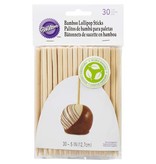 Wilton Bâtonnets à suçon en bamboo 5" (13cm) de Wilton