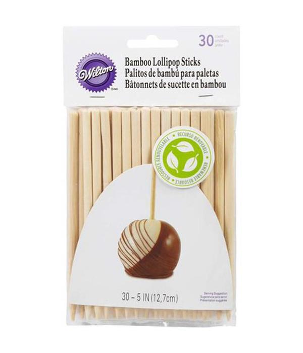 Wilton Bâtonnets à suçon en bamboo 5" (13cm) de Wilton