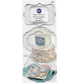 Wilton Ensemble d'emporte-pièces pour plaques de fondant de Wilton